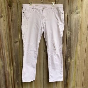 Kut from the Kloth Catherine Boyfriend white Jeans